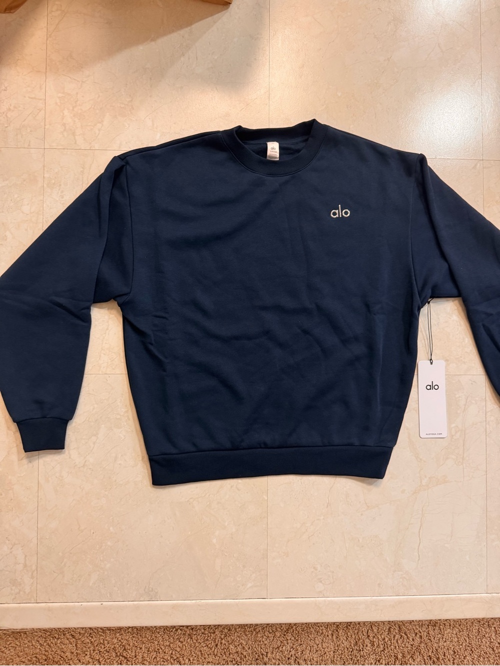 ALO navy sweatshirt